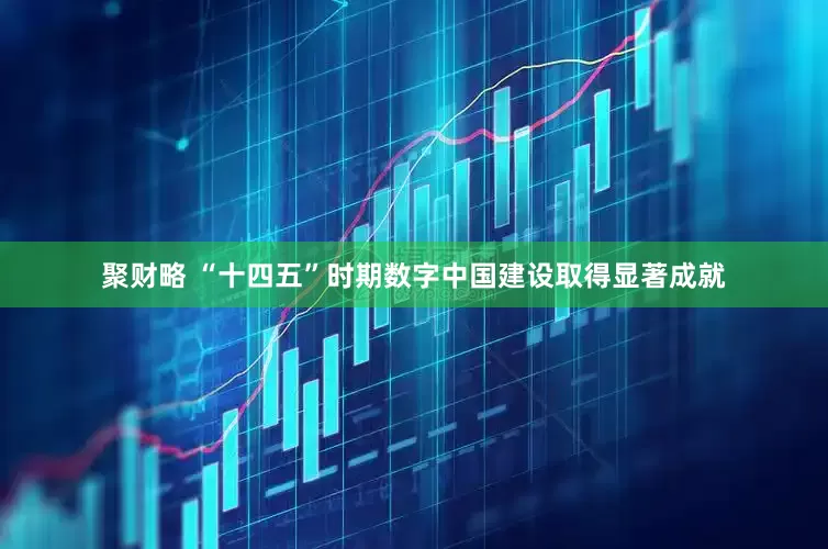 聚财略 “十四五”时期数字中国建设取得显著成就